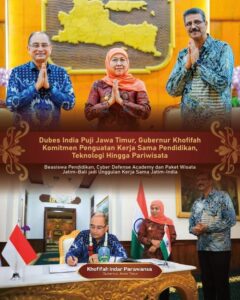 Jalin Kerjasama, Dubes India Puji Jawa Timur