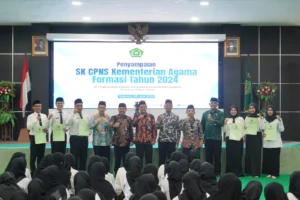 Siap Laksanakan Tugas 1.827 CPNS di Kementerian Agama Jawa Timur Terima SK