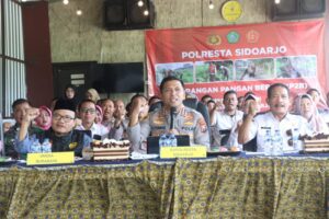Desa Ponokawan Krian Ikuti Penilaian Lomba P2B Peringatan Hari Bhayangkara Ke-79