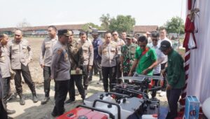 Tim Verifikasi Lomba Ketahanan Pangan Mabes Polri Tinjau Lahan Jagung di Sidoarjo