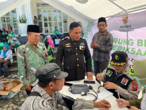 Polresta Sidoarjo Gelar Baksos dan Pemeriksaan Kesehatan Gratis di Hari Bhayangkara Ke-79