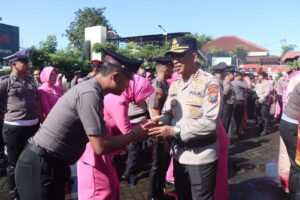 Kado Hari Bhayangkara Ke-79, 129 Anggota Polresta Sidoarjo Dapatkan Kenaikan Pangkat