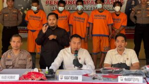 Sempat Viral, Satreskrim Sidoarjo Berhasil Tangkap Pelaku “Pengeroyokan Gangster”