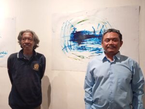 Birunya Cinta di Balai Pemuda Surabaya, Sapuan Warna tentang Rasa dan Kehidupan