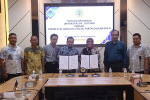 Unitomo Teken MoU Strategis dengan Forum Staf Ahli DPR RI