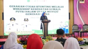Wabup Sidoarjo Ajak Remaja Putri Jaga Kesehatan untuk Cegah Stunting