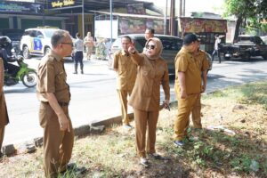 Pemkab Sidoarjo Sidak Rencana Betonisasi Jalan Lingkar Timur Sepanjang 1,8 Km