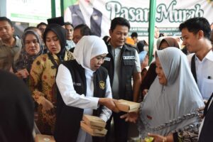 Pasar Murah Kembali Digelar di Sidoarjo, Gubernur Jatim Tinjau langsung