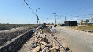 Betonisasi Ruas Jalan Kalanganyar-Segorotambak Mulai Dikerjakan