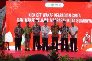 Gerakan Wakaf dan Kerukunan Lintas Agama Kota Surabaya Jadi Teladan, Menag: Rumah Ibadah Pertanda Cinta Kasih dari Pemeluknya