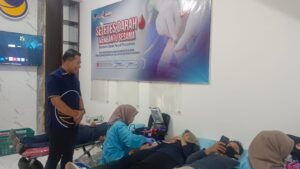 NasDem Sidoarjo Gelar Donor Darah dan Cek Kesehatan Gratis, Sambut HUT ke-14 dengan Aksi Kemanusiaan