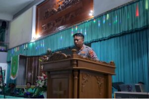 Lewat Mimbar Ibadah, Kapolres Alor Serukan Perdamaian