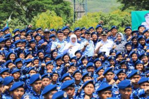 1.346 Siswa SMa Taruna Se Jatim Ikuti Pembaretan Serentak