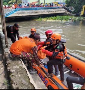 Korban Tenggelam di Sungai Sidokare Ditemukan Tim SAR Gabungan