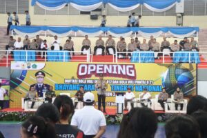 Turnamen Voli U-17 Bhayangkara Cup Resmi Dibuka Kapolresta Sidoarjo