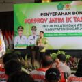 Pemkab Sidoarjo Serahkan Bonus Porprov Jatim 2025, Bupati Subandi Janji Naikkan Reward Atlet