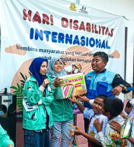 Peringati Hari Disabilitas Internasional,  Forsink Kunjungi SLB Wonoayu untuk Bangun Ruang Kebersamaan