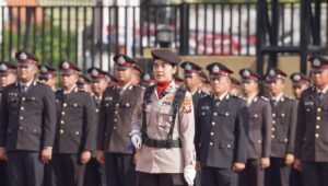 Polresta Sidoarjo Gelar Upacara Hari Ibu Ke-97