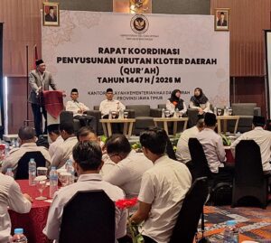 Rakor Kloter Jatim: Probolinggo Jadi Kloter Pertama, Tekanan pada Pelayanan dan Data