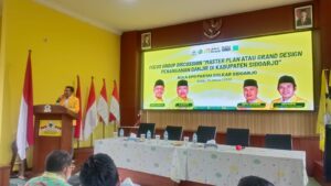 Grand Design Banjir Sidoarjo Dibedah, Golkar Rangkul Banyak Partai