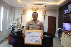 SPKT Mall Mini Pelayanan Polri Polresta Sidoarjo Raih Penghargaan dari Menteri PANRB