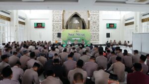 Isra Mi’raj di Polresta Sidoarjo: Pengajian hingga Santunan
