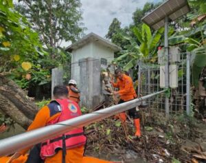 BPBD Jatim Gerak Cepat Perbaiki EWS Banjir yang Rusak Diterjang Material Sungai