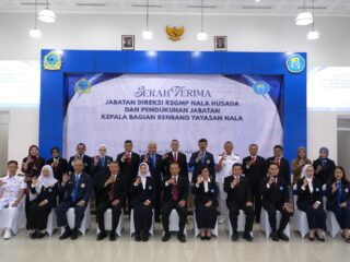 Serah Terima Jabatan Direksi RSGMP Nala Husada dan Pengukuhan Kepala Bagian Perencanaan dan Pengembangan Yayasan Nala Digelar Khidmat