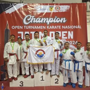 Tim Karate Koarmada II Raih Juara Umum pada Kejuaraan Open Tournament Karate Nasional Piala Kemenpora RI 2026
