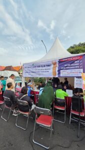 BPPD Sidoarjo Sapa Warga CFD, Gencarkan Sosialisasi Pembayaran Pajak