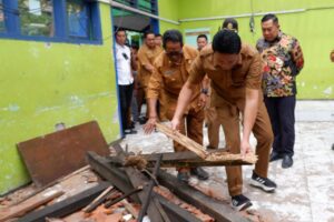 Ruang Kelas Jebol, Pemkab Sidoarjo Tancap Gas Perbaikan