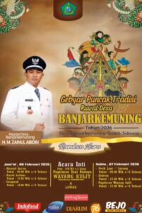 Nyadran dan Wayang Kulit Jadi Puncak Ruwat Desa Banjar Kemuning