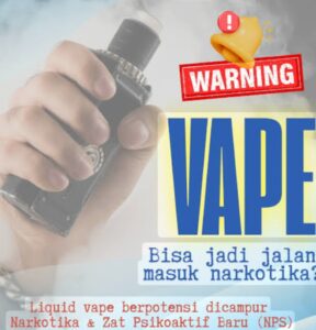 Vape Berbahaya, BNN: Ada Sabu Cair hingga Narkoba Baru di Dalamnya