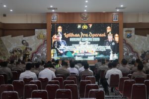 Polresta Sidoarjo Gelar Latpraops Ketupat Semeru 2026 untuk Amankan Lebaran