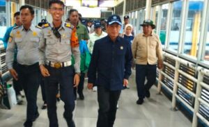 Menteri Lingkungan Hidup Nilai Sistem Kebersihan di Terminal Purabaya Belum Ideal