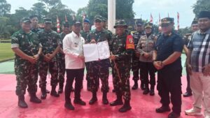 Kasiter 084/BJ, TMMD Ke-128 Perkuat Sinergi Bersama Rakyat   