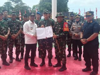 Kasiter 084/BJ, TMMD Ke-128 Perkuat Sinergi Bersama Rakyat   