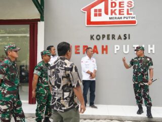 Pastikan Kesiapan Launching Koperasi Merah Putih, Danrem 084/BJ Tinjau Bangunan KDKMP