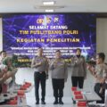 Puslitbang Polri Teliti Almatsus Dalmas dan Ketahanan Pangan di Polresta Sidoarjo