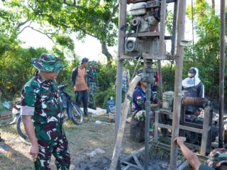 Danrem Tinjau Sumur Bor TMMD, Pastikan Air Jadi Harapan Petani Slempit