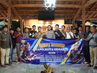 Pilkades Semakin Dekat, Kapolresta dan Mahasiswa Sepakat Jaga Sidoarjo Tetap Aman