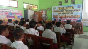 Polsek Wonoayu Gelar Sosialisasi Anti-Bullying di SDN Lambangan