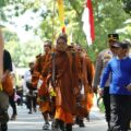 Kemenag Jatim Sambut 57 Bhikkhu Peserta Indonesia Walk for Peace 2026