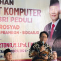 BRI Kanca Krian Salurkan Bantuan Komputer Kepada MI Ar-Rosyad Prambon