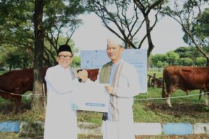Bandara Juanda Salurkan 1,2 Ton Bantuan Protein Hewani untuk Warga Sekitar