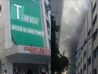 RSUD Dr Soetomo Kebakaran: 44 Pasien Selamat, Satu Pasien Kritis Tak Tertolong