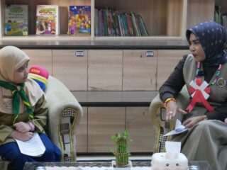 Podcast Bareng Wabup Mimik, Siswa SD Belajar Jadi Pemimpin