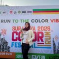 Senator RI Ning Lia Dorong Gaya Hidup Sehat Lewat Surabaya Color Run Festival 2026