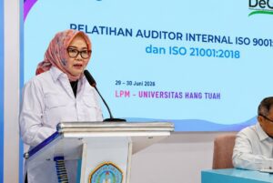 UHT Cetak Auditor Internal ISO, Perkuat Budaya Mutu