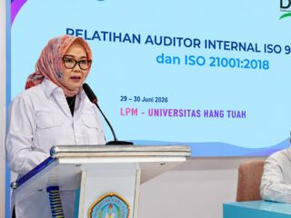 UHT Cetak Auditor Internal ISO, Perkuat Budaya Mutu
